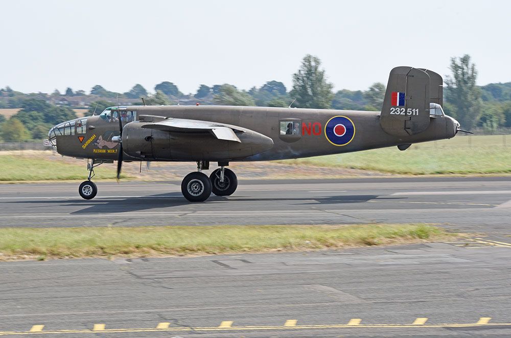 Dutch B-25 At North Weald - UK Airshow Review Forums